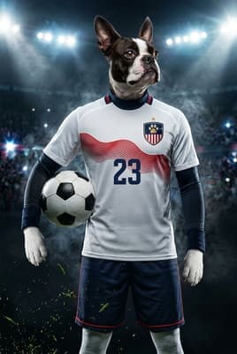 Boston Terrier pet art