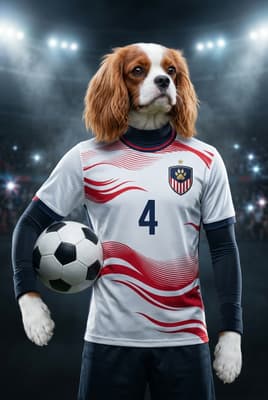 The Immortal Legend - Cavalier King Charles Elite Soccer Portrait | Soccer Season