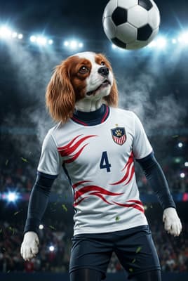 The Soccer Legend pet art